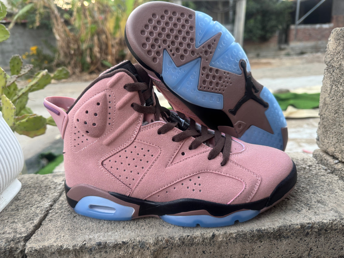 Air Jordan 6 Light Pink Sneakers