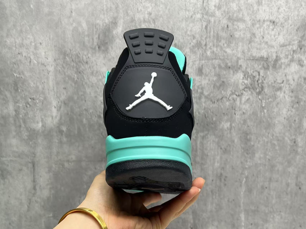 Air Jordan 4 Retro 'Tiffany Blue Thunder' – Custom Turquoise Sneaker