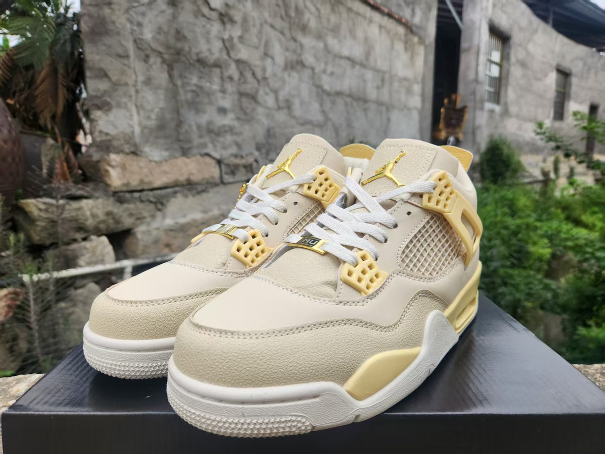 Air Jordan 4 Earthy Yellow Sneakers