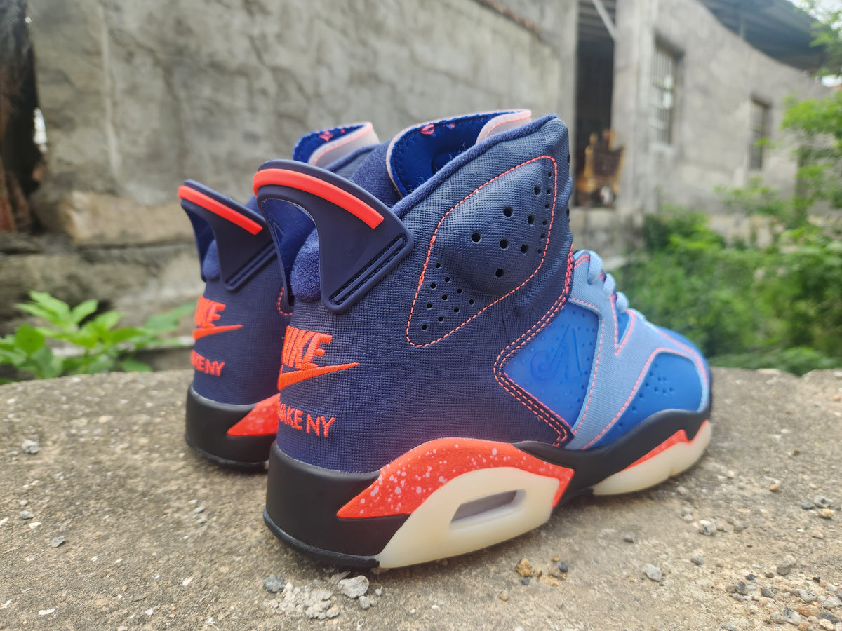 Awake NY x Air Jordan 6 Midnight Navy Sneakers