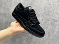 Travis Scott x Air Jordan 1 Low OG SP Black Phantom Unisex Sneakers